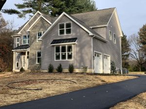 Photo of exterior of custom home build | Home Remodeling Services | Kenny Construction Group