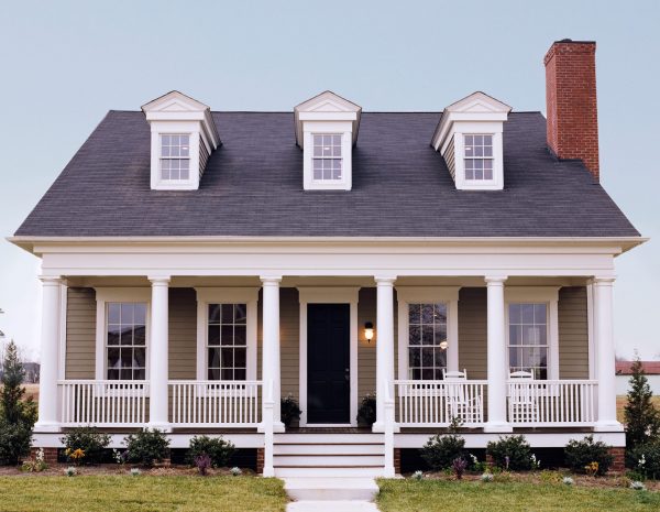 James Hardie Siding on a Colonial Style Home