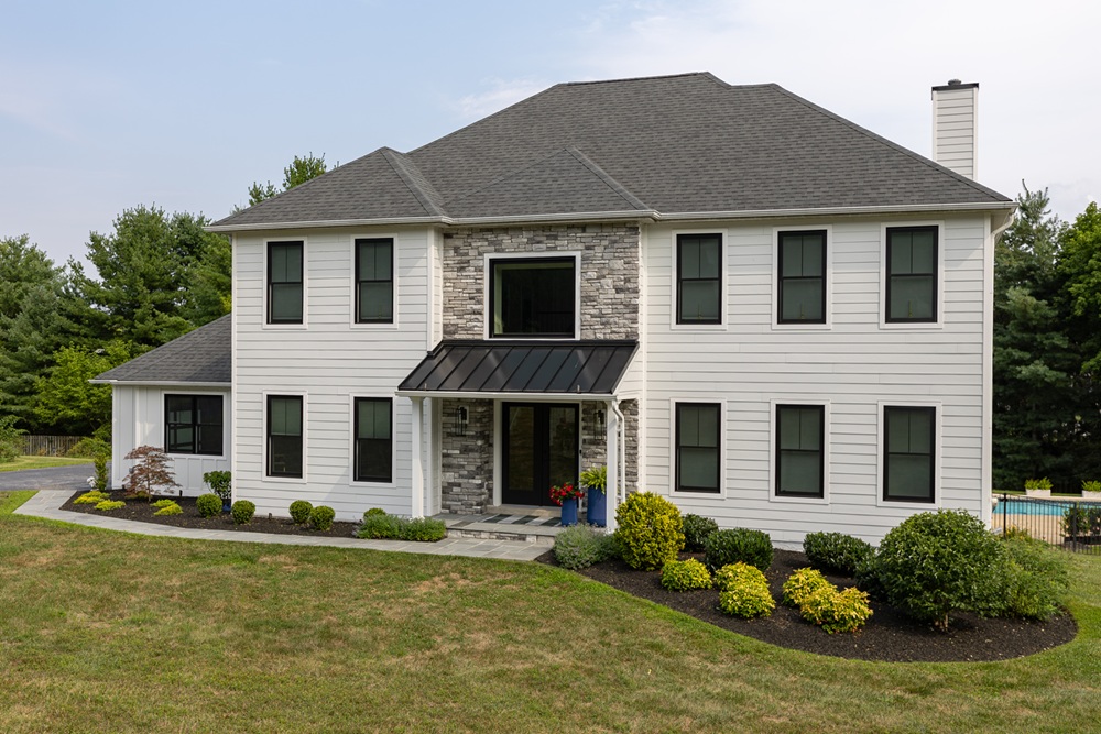 Front view of house | James Hardie Siding Contractor Marshallton | Kenny Construction Group